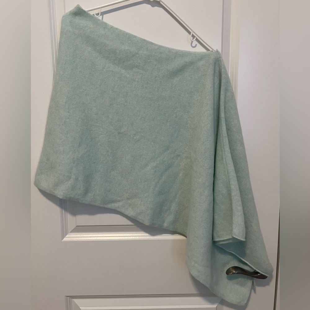 Letarte Soft Blue Cashmere Shawl